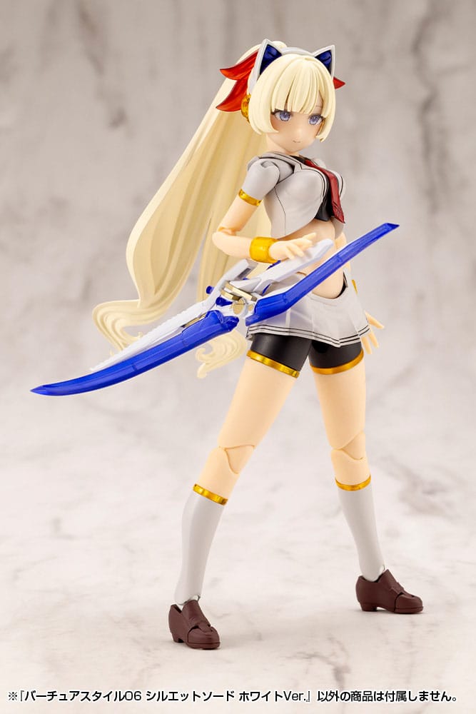 Kotobukiya M.S.G. Model Kit Zubehör-Set Virtuous Style 06 Silhouette Sword White Ver. Figurenzubehör Yokina