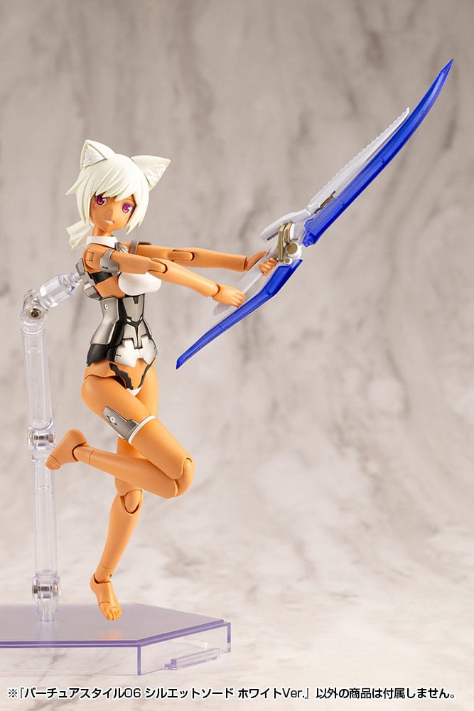 Kotobukiya M.S.G. Model Kit Zubehör-Set Virtuous Style 06 Silhouette Sword White Ver. Figurenzubehör Yokina