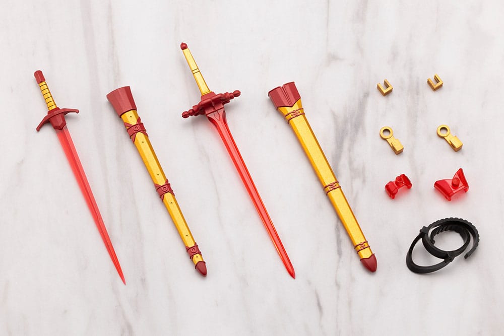 Kotobukiya M.S.G. Model Kit Zubehör-Set Virtuous Style 09 Sword Set A Flamerite Ver. Figurenzubehör Yokina