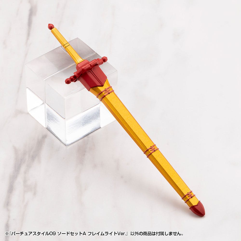 Kotobukiya M.S.G. Model Kit Zubehör-Set Virtuous Style 09 Sword Set A Flamerite Ver. Figurenzubehör Yokina