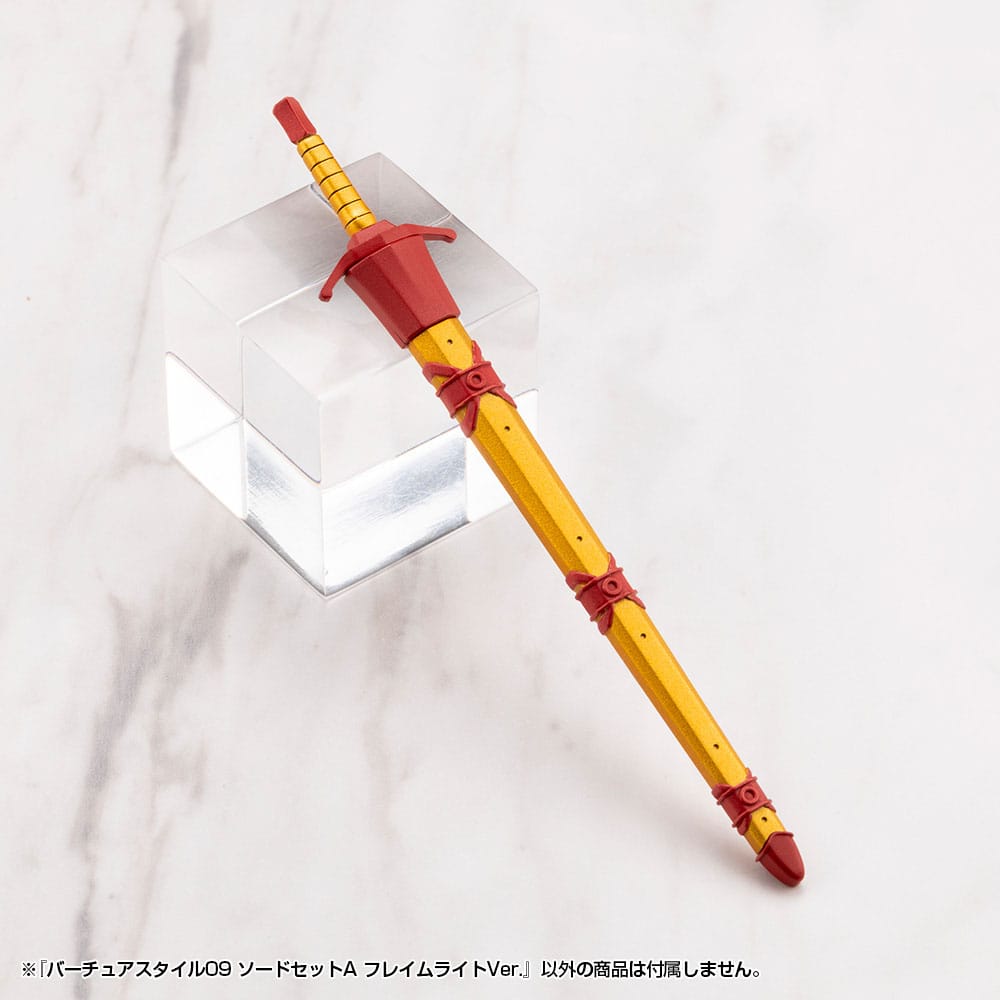 Kotobukiya M.S.G. Model Kit Zubehör-Set Virtuous Style 09 Sword Set A Flamerite Ver. Figurenzubehör Yokina
