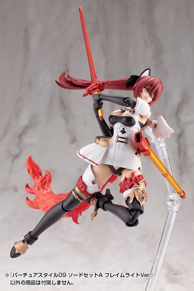 Kotobukiya M.S.G. Model Kit Zubehör-Set Virtuous Style 09 Sword Set A Flamerite Ver. Figurenzubehör Yokina