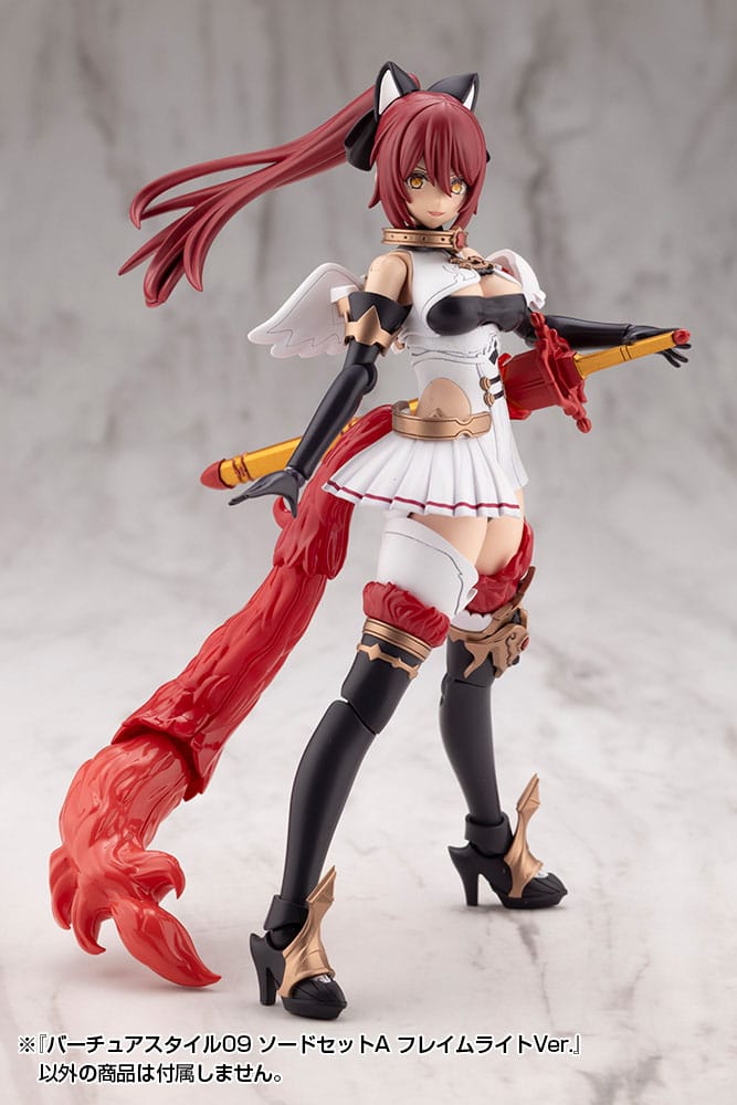 Kotobukiya M.S.G. Model Kit Zubehör-Set Virtuous Style 09 Sword Set A Flamerite Ver. Figurenzubehör Yokina