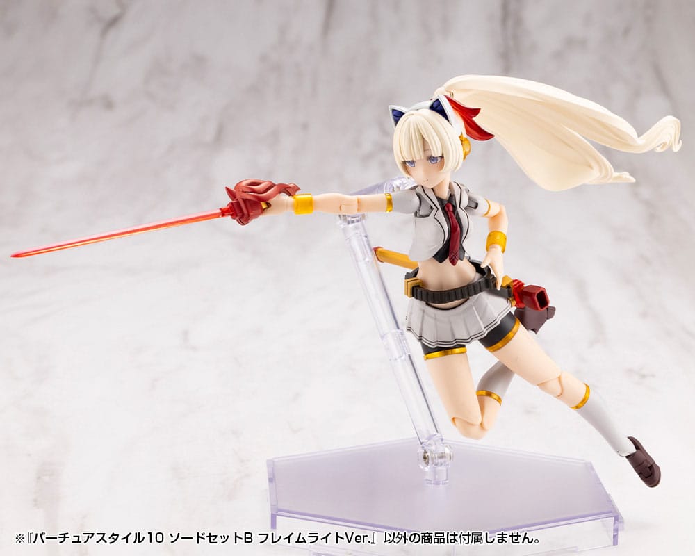 Kotobukiya M.S.G. Model Kit Zubehör-Set Virtuous Style 10 Sword Set B Flamerite Ver. Figurenzubehör Yokina