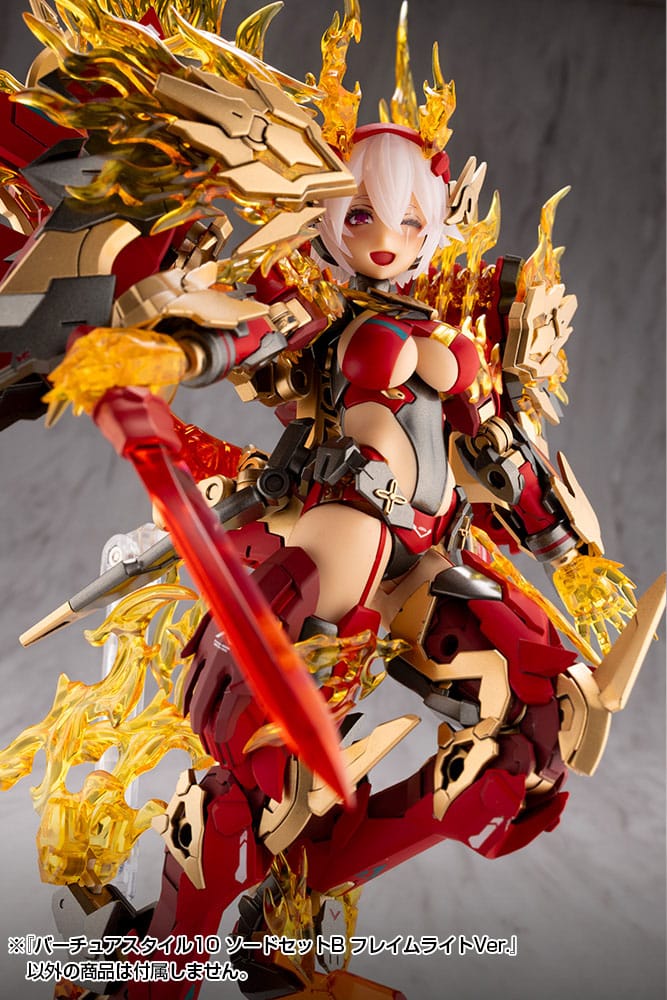 Kotobukiya M.S.G. Model Kit Zubehör-Set Virtuous Style 10 Sword Set B Flamerite Ver. Figurenzubehör Yokina