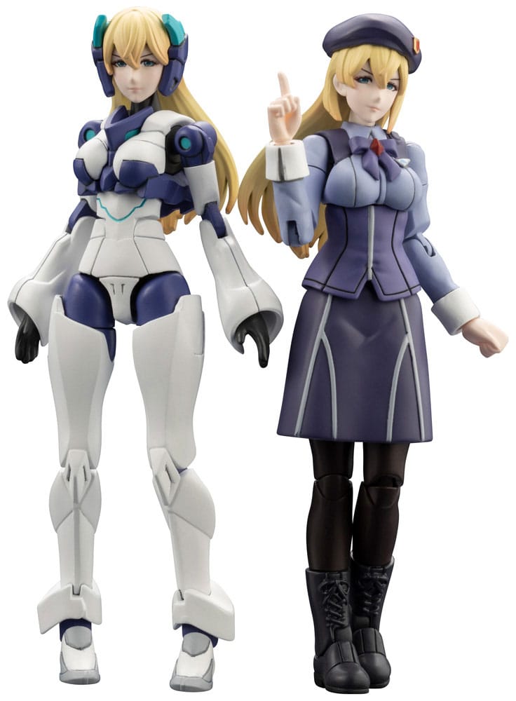 Hexa Gear Plastic Model Kit 1/24 Govenor Queen of White: Virginia Earthcline 8 cm Figmas Yokina