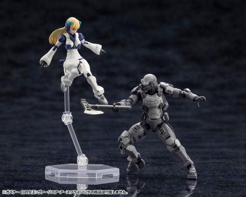 Hexa Gear Plastic Model Kit 1/24 Govenor Queen of White: Virginia Earthcline 8 cm Figmas Yokina