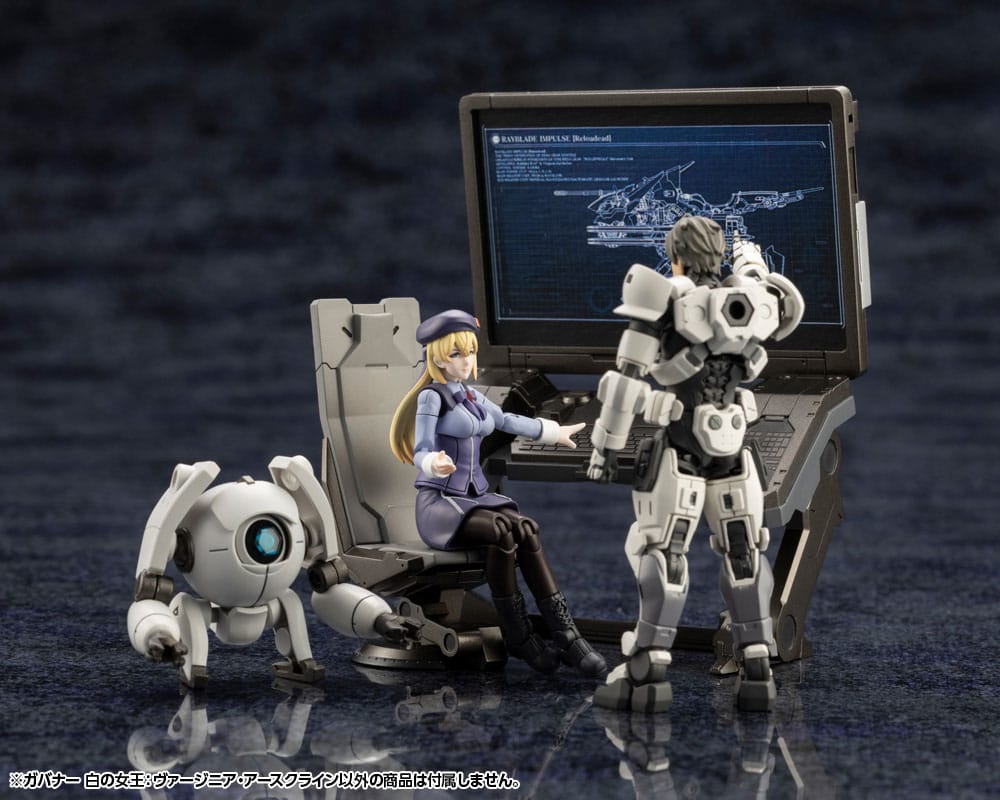 Hexa Gear Plastic Model Kit 1/24 Govenor Queen of White: Virginia Earthcline 8 cm Figmas Yokina
