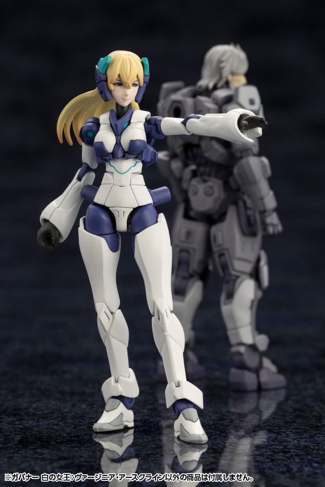 Hexa Gear Plastic Model Kit 1/24 Govenor Queen of White: Virginia Earthcline 8 cm Figmas Yokina