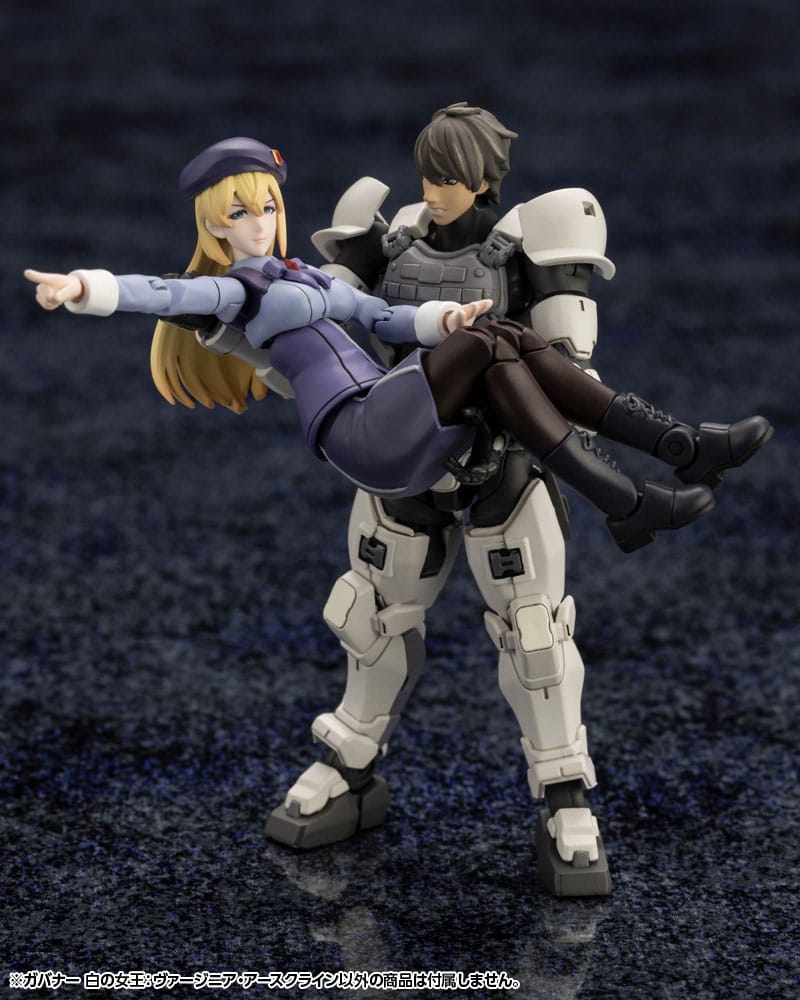 Hexa Gear Plastic Model Kit 1/24 Govenor Queen of White: Virginia Earthcline 8 cm Figmas Yokina
