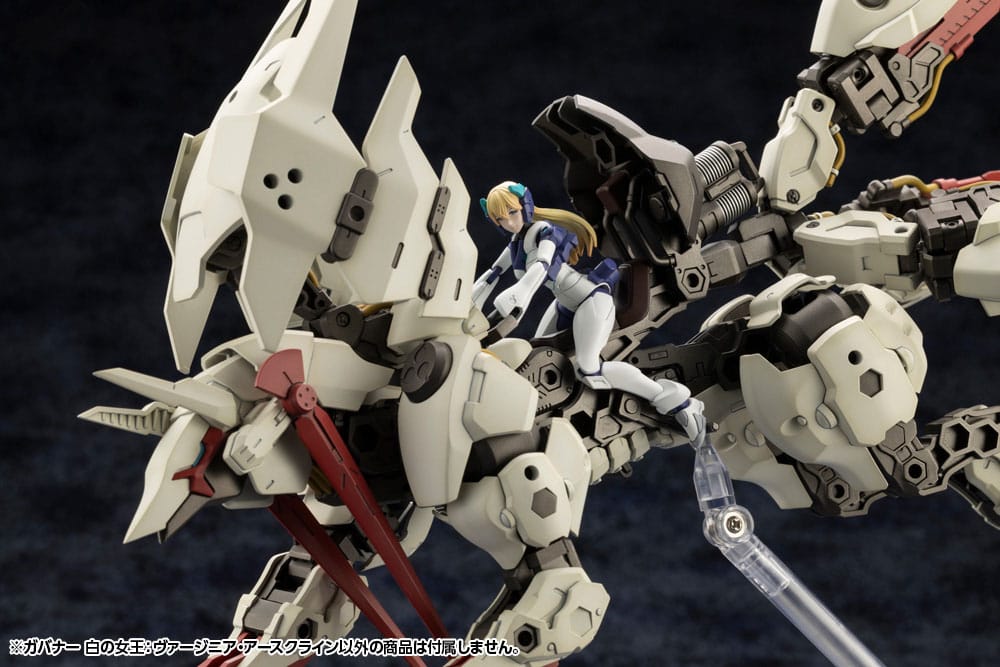 Hexa Gear Plastic Model Kit 1/24 Govenor Queen of White: Virginia Earthcline 8 cm Figmas Yokina