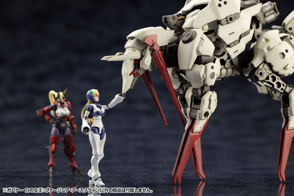 Hexa Gear Plastic Model Kit 1/24 Govenor Queen of White: Virginia Earthcline 8 cm Figmas Yokina