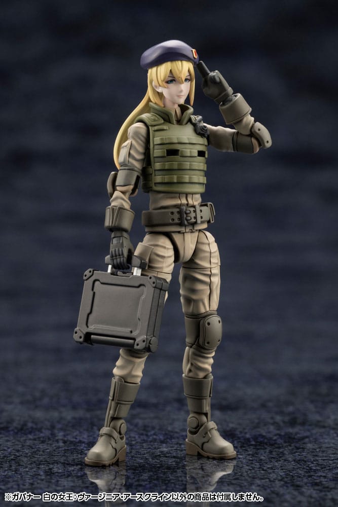Hexa Gear Plastic Model Kit 1/24 Govenor Queen of White: Virginia Earthcline 8 cm Figmas Yokina