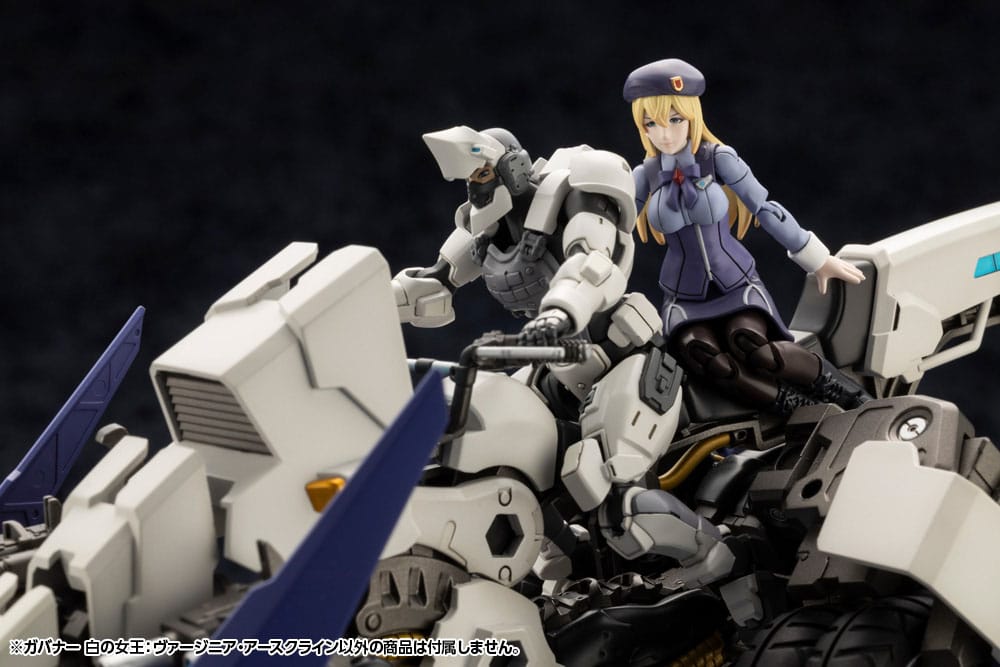 Hexa Gear Plastic Model Kit 1/24 Govenor Queen of White: Virginia Earthcline 8 cm Figmas Yokina