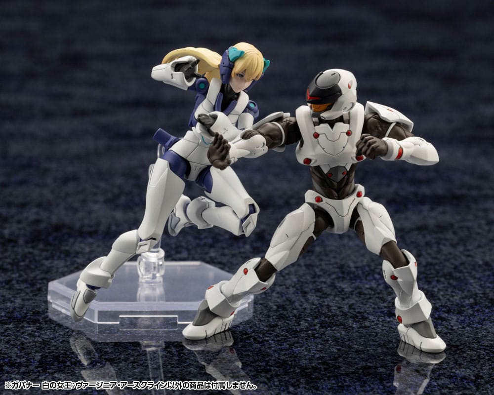 Hexa Gear Plastic Model Kit 1/24 Govenor Queen of White: Virginia Earthcline 8 cm Figmas Yokina
