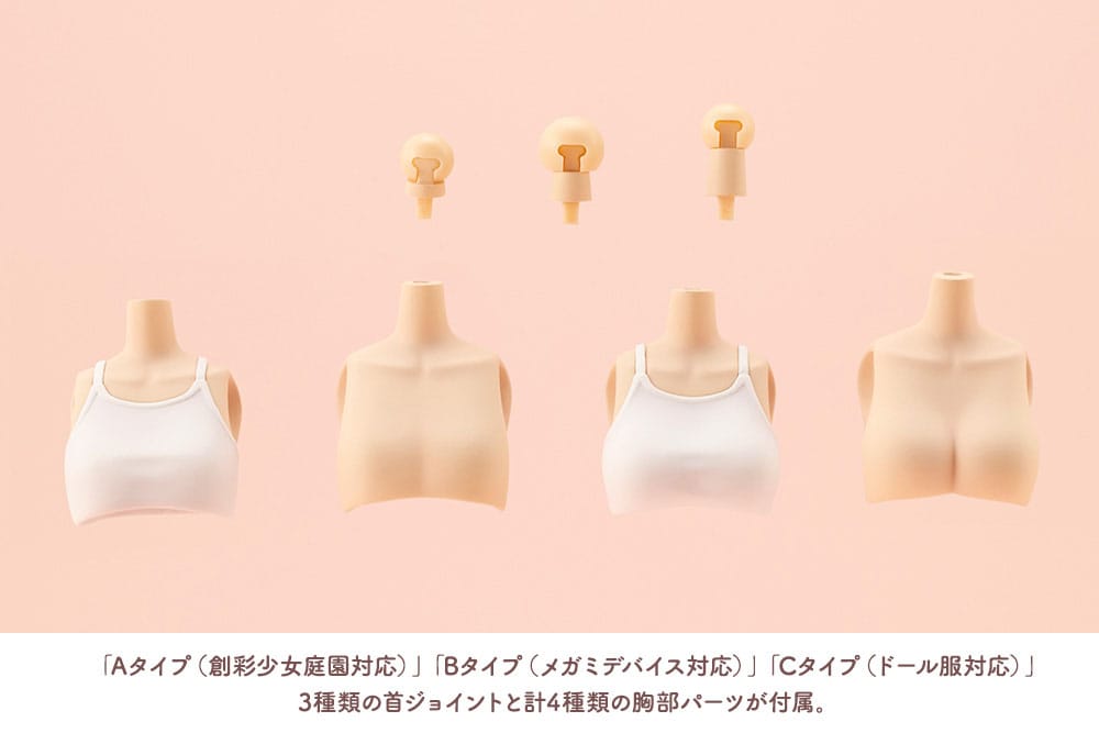 Sousai Shojo Teien Zubehör Set für 1/10 Actionfiguren Dress Up Body Size S Figurenzubehör Yokina
