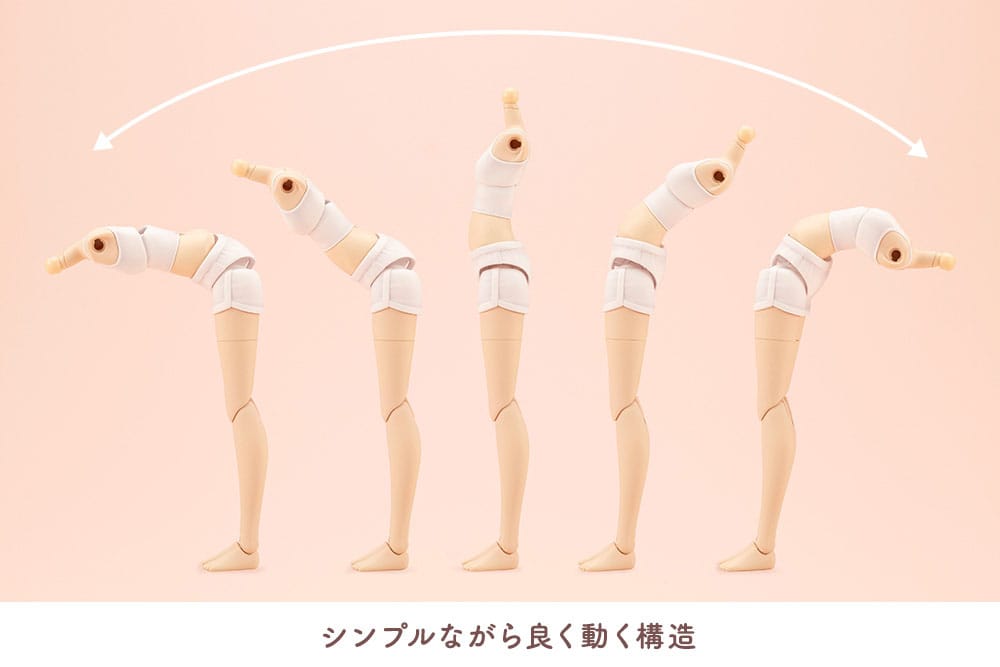 Sousai Shojo Teien Zubehör Set für 1/10 Actionfiguren Dress Up Body Size S Figurenzubehör Yokina