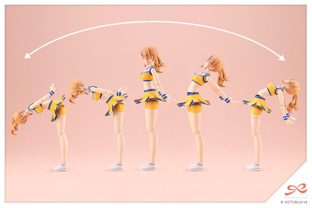 Sousai Shojo Teien Plastic Model Kit 1/10 Seira Ichijo Cheerleading Costume Ver. 16 cm Figmas Yokina