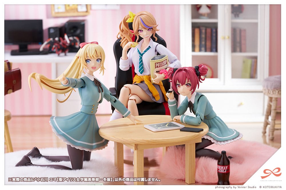 Sousai Shojo Teien Plastic Model Kit 1/10 Emma Koishikawa (St. Iris Gakuen Girl´s High School Winter Clothes) 14 cm Figmas Yokina