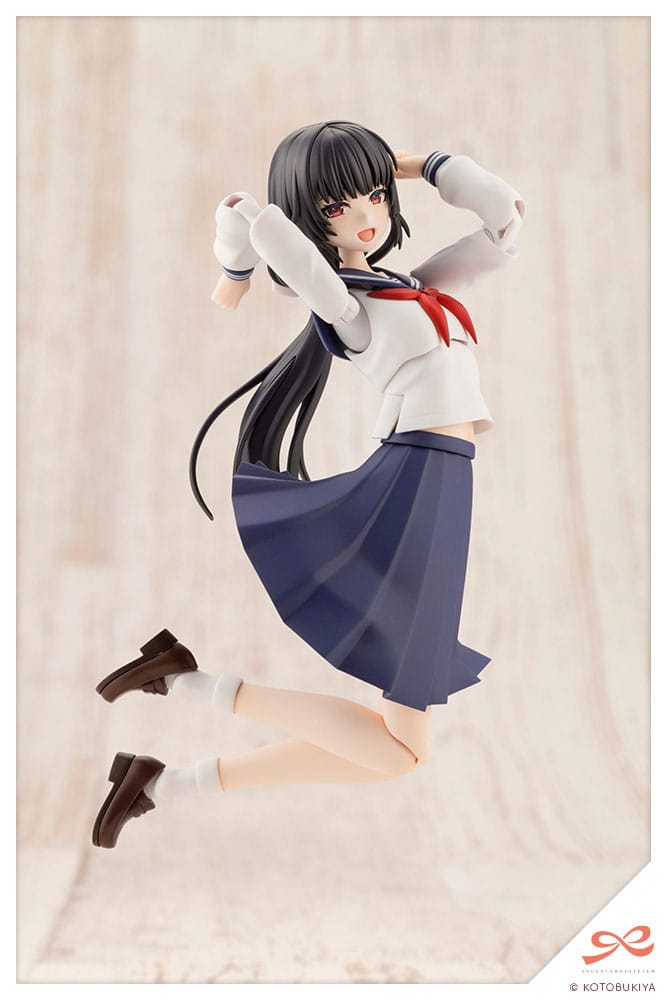 Sousai Shojo Teien Plastic Model Kit 1/10 Kuon Yakushiji Toudou High School Uniform 16 cm Figmas Yokina