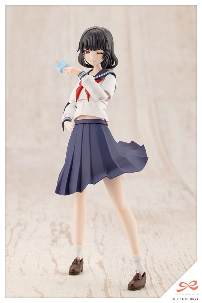 Sousai Shojo Teien Plastic Model Kit 1/10 Kuon Yakushiji Toudou High School Uniform 16 cm Figmas Yokina