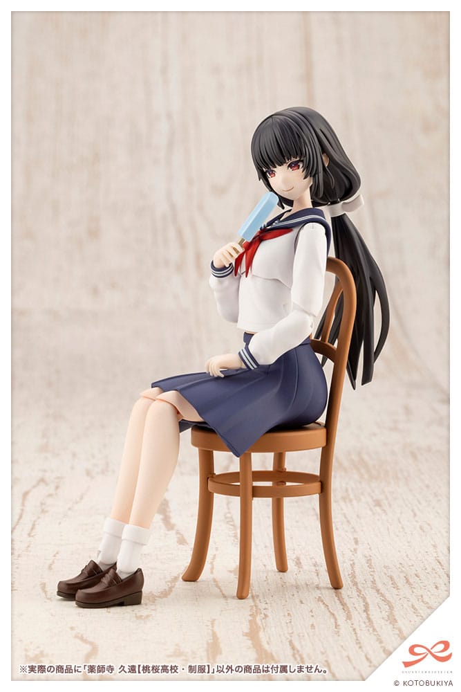 Sousai Shojo Teien Plastic Model Kit 1/10 Kuon Yakushiji Toudou High School Uniform 16 cm Figmas Yokina