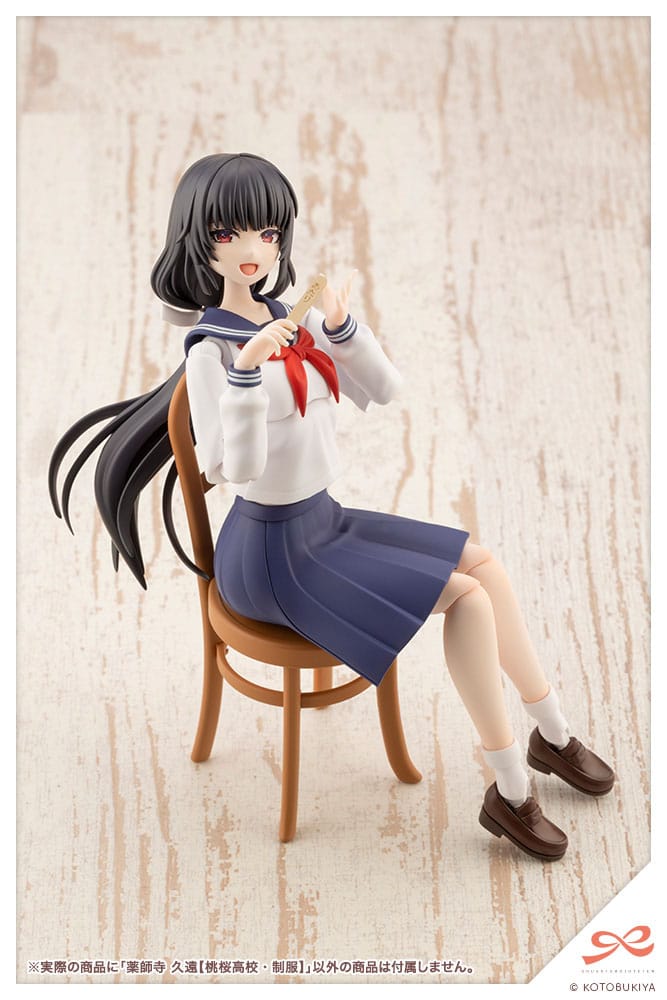 Sousai Shojo Teien Plastic Model Kit 1/10 Kuon Yakushiji Toudou High School Uniform 16 cm Figmas Yokina