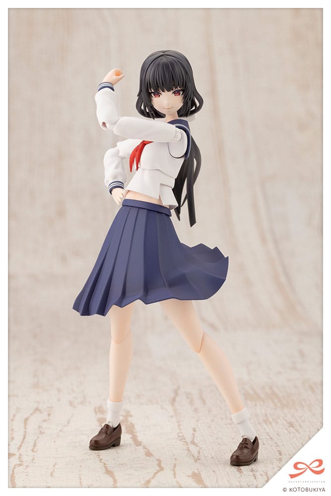 Sousai Shojo Teien Plastic Model Kit 1/10 Kuon Yakushiji Toudou High School Uniform 16 cm Figmas Yokina
