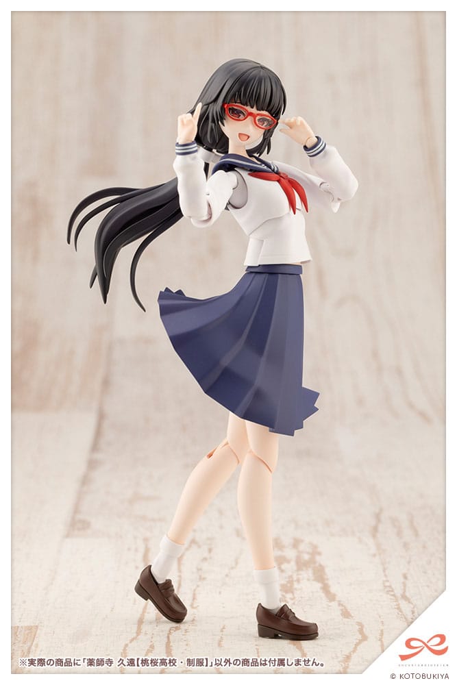Sousai Shojo Teien Plastic Model Kit 1/10 Kuon Yakushiji Toudou High School Uniform 16 cm Figmas Yokina