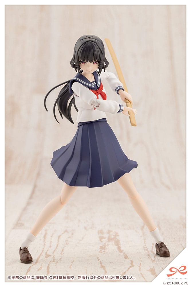 Sousai Shojo Teien Plastic Model Kit 1/10 Kuon Yakushiji Toudou High School Uniform 16 cm Figmas Yokina