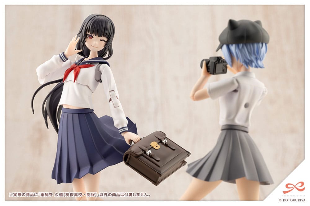 Sousai Shojo Teien Plastic Model Kit 1/10 Kuon Yakushiji Toudou High School Uniform 16 cm Figmas Yokina