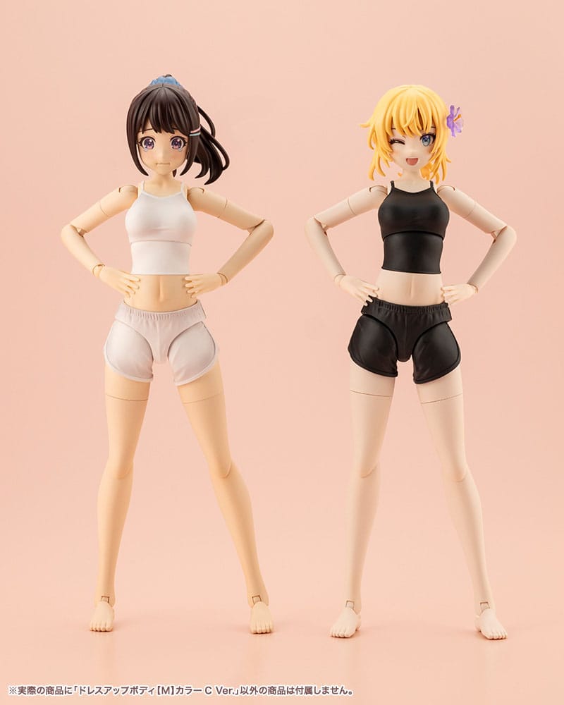 Sousai Shojo Teien Zubehör Set für Actionfiguren Dress Up Body Color C Ver. M Figurenzubehör Yokina