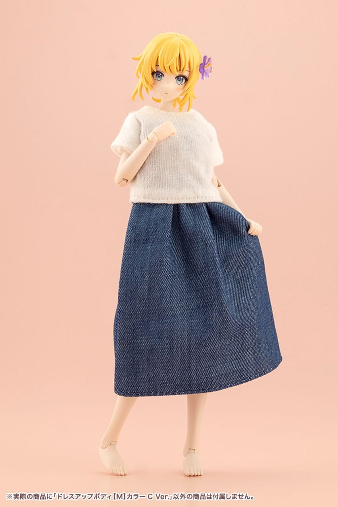 Sousai Shojo Teien Zubehör Set für Actionfiguren Dress Up Body Color C Ver. M Figurenzubehör Yokina
