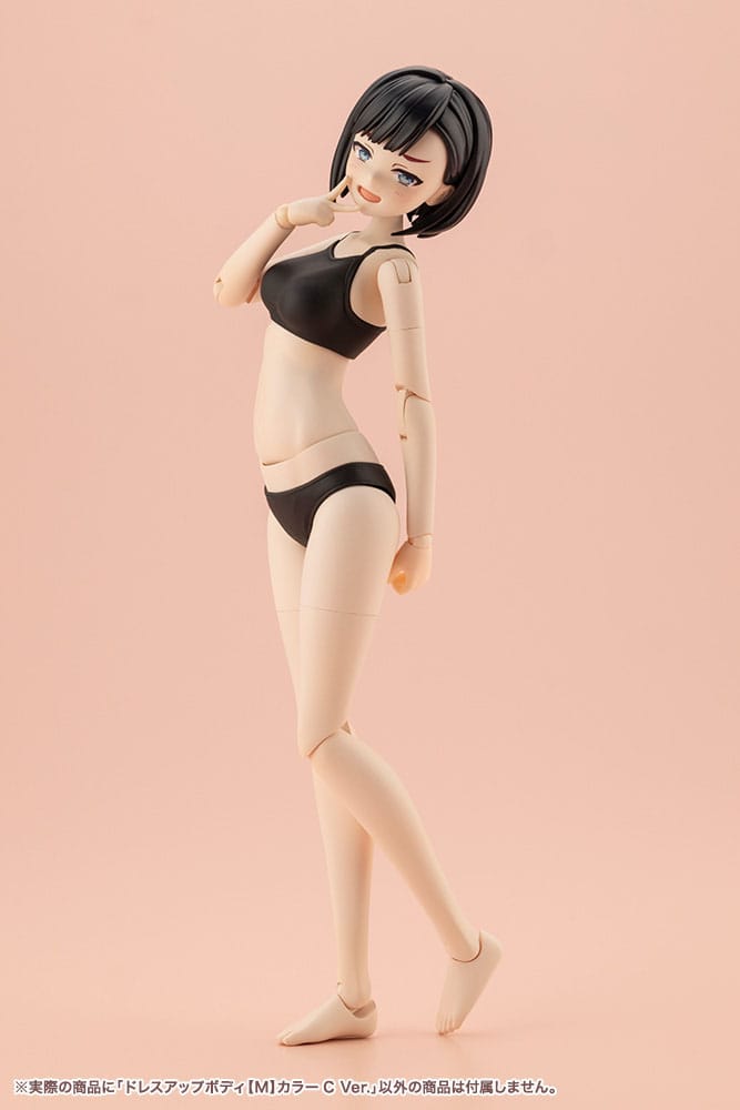 Sousai Shojo Teien Zubehör Set für Actionfiguren Dress Up Body Color C Ver. M Figurenzubehör Yokina