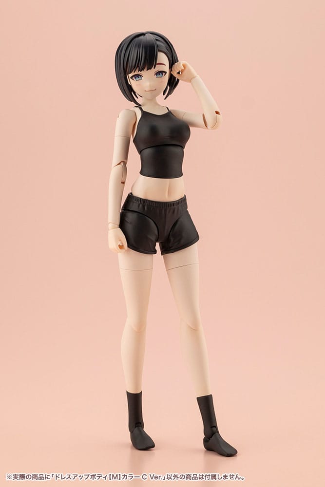 Sousai Shojo Teien Zubehör Set für Actionfiguren Dress Up Body Color C Ver. M Figurenzubehör Yokina