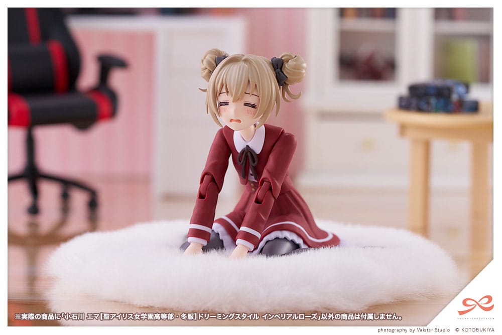 Sousai Shojo Teien Plastic Model Kit 1/10 Emma Koishikawa (St. Iris Gakuen Girl´s High School Winter Clothes) Dreaming Style Imperial Rose 14 cm Figmas Yokina