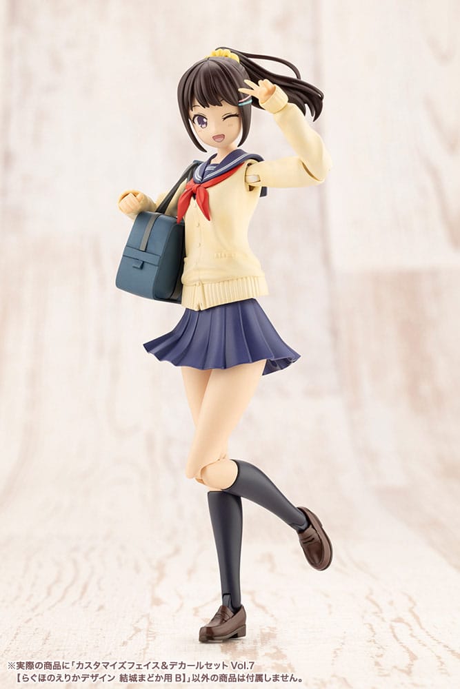 Sousai Shojo Teien Model Kit Zubehör-Set 1/10 Customized Face & Decal Set Vol. 7 Designed by Raguhonoerika For Madoka Yuki B Figurenzubehör Yokina