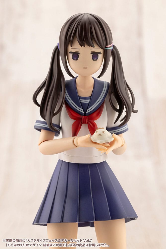 Sousai Shojo Teien Model Kit Zubehör-Set 1/10 Customized Face & Decal Set Vol. 7 Designed by Raguhonoerika For Madoka Yuki B Figurenzubehör Yokina