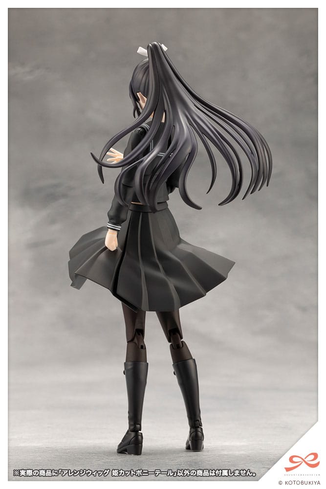 Sousai Shojo Teien Zubehör Set für Actionfiguren Arranged Wigs Hime Cut Pony Tail Figurenzubehör Yokina
