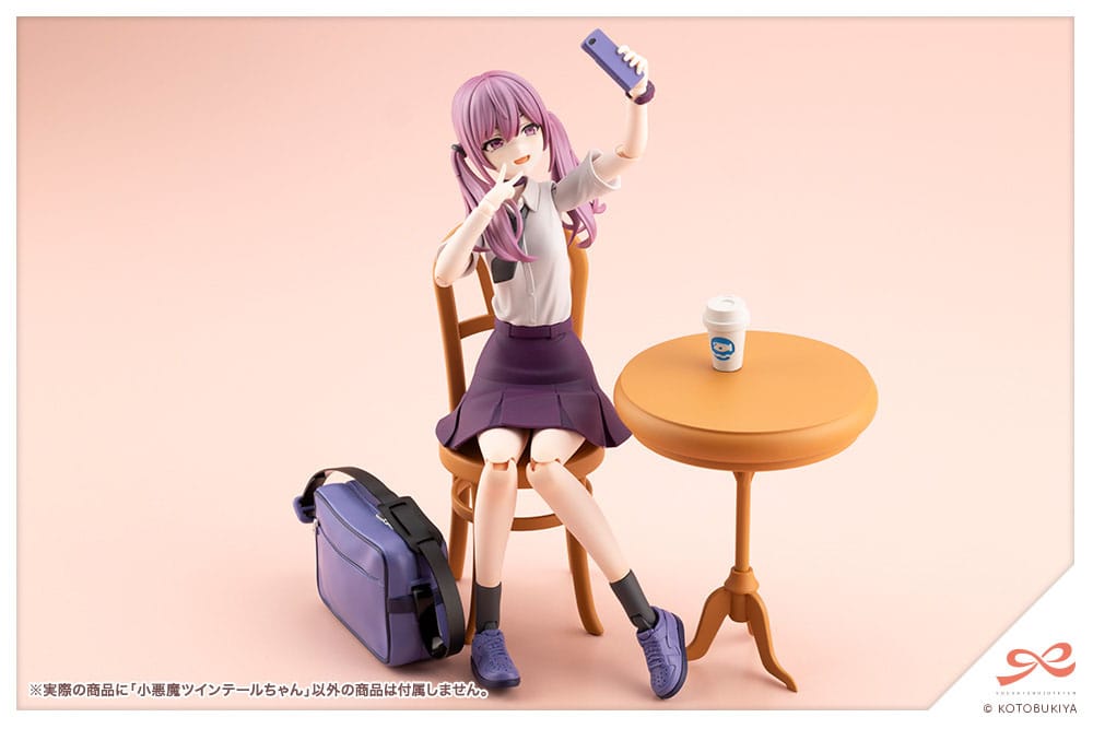 Sousai Shojo Teien Plastic Model Kit 1/10 Little Devil Twin Tails 15 cm Figmas Yokina