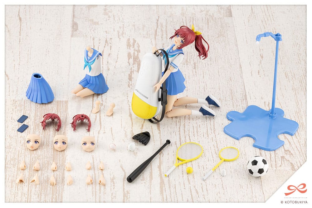 Sousai Shojo Teien Plastic Model Kit 1/10 Club Manager & Sporting Goods 15 cm Figmas Yokina