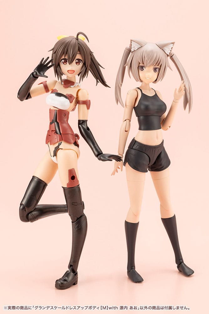 Sousai Shojo Teien Zubehör Set für Actionfiguren Grande Scale Dress Up Body Size M with Ao Gennai Figurenzubehör Yokina