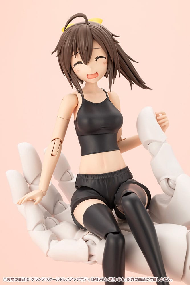 Sousai Shojo Teien Zubehör Set für Actionfiguren Grande Scale Dress Up Body Size M with Ao Gennai Figurenzubehör Yokina