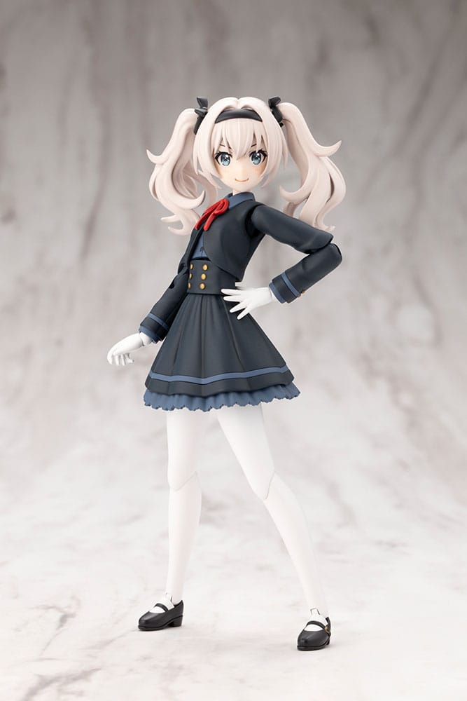 Sousai Shojo Teien Plastic Model Kit 1/10 Emma Koishikawa Nocturne with Honda AB12 Motocompo 14 cm Figmas Yokina