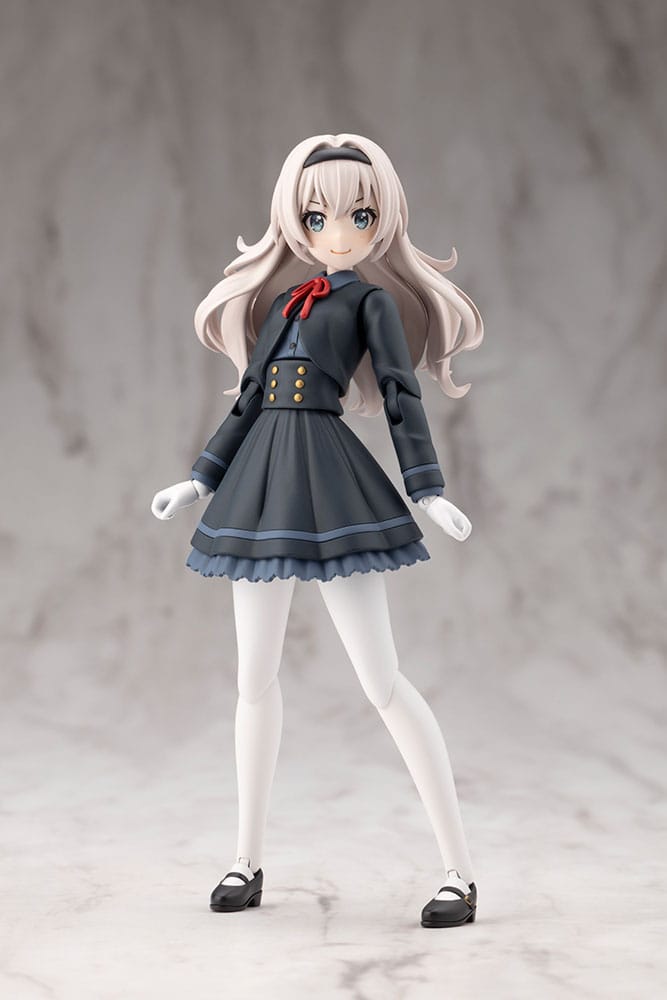 Sousai Shojo Teien Plastic Model Kit 1/10 Emma Koishikawa Nocturne with Honda AB12 Motocompo 14 cm Figmas Yokina