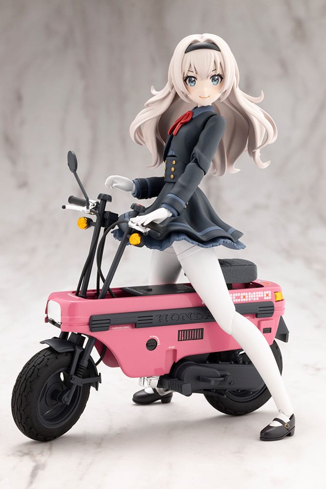 Sousai Shojo Teien Plastic Model Kit 1/10 Emma Koishikawa Nocturne with Honda AB12 Motocompo 14 cm Figmas Yokina