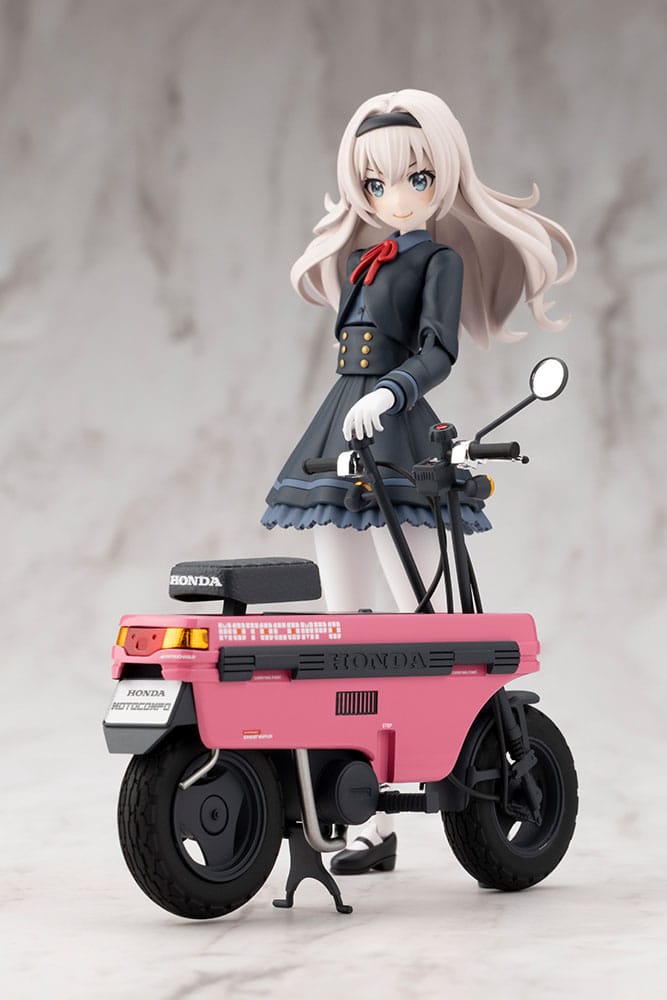 Sousai Shojo Teien Plastic Model Kit 1/10 Emma Koishikawa Nocturne with Honda AB12 Motocompo 14 cm Figmas Yokina