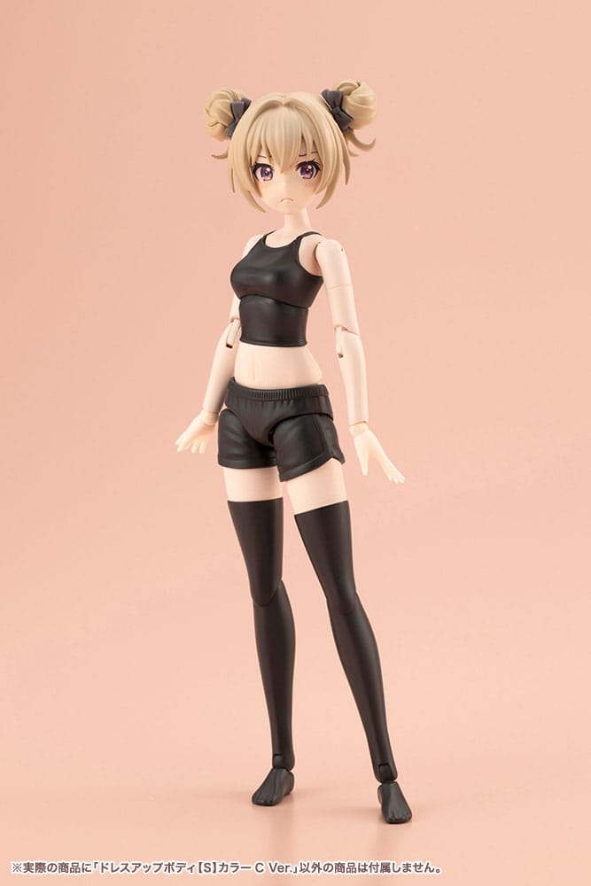 Sousai Shojo Teien Zubehör Set für 1/10 Actionfiguren Dress Up Body Color C Size S Figurenzubehör Yokina