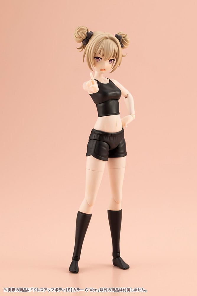 Sousai Shojo Teien Zubehör Set für 1/10 Actionfiguren Dress Up Body Color C Size S Figurenzubehör Yokina