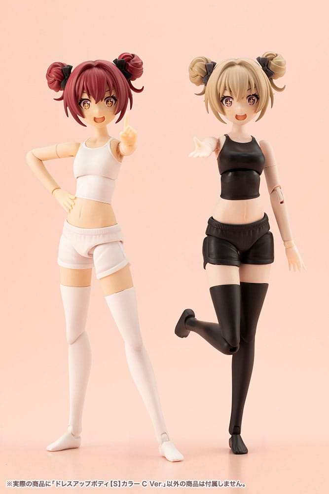 Sousai Shojo Teien Zubehör Set für 1/10 Actionfiguren Dress Up Body Color C Size S Figurenzubehör Yokina